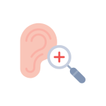 قياس ضغط الاذن لتحديد رشح الاذن الوسطى وسلامة عظيمات الاذن من التيبس