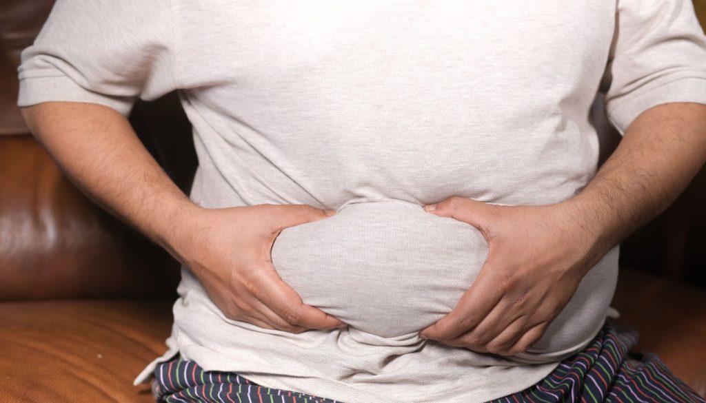 شد البطن والترهلات